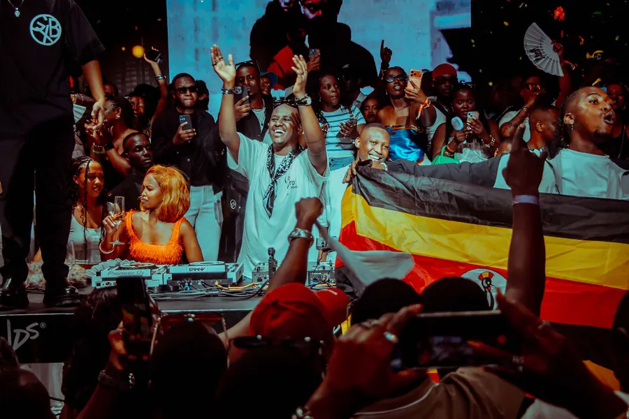 Flying the flag, Spinny and Friends Kampala 2025