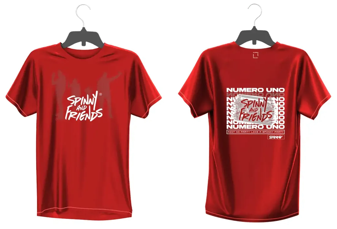 Numero Uno Tee, red